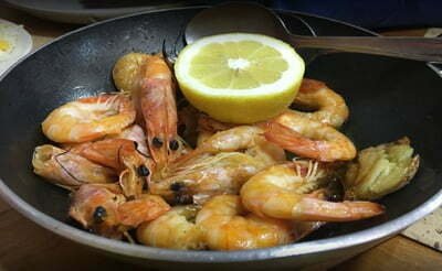 Restaurante Petisqueira Alentejana | Camarão ao Alhinho