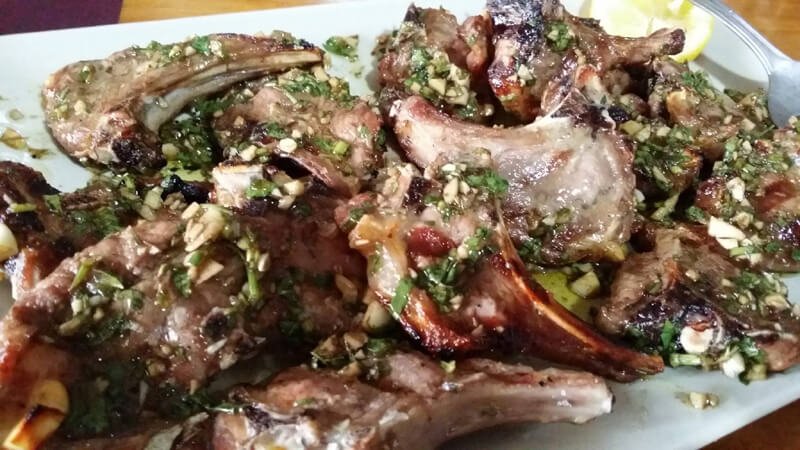 Costeletinhas de Borrego Alentejano - Grelhadas