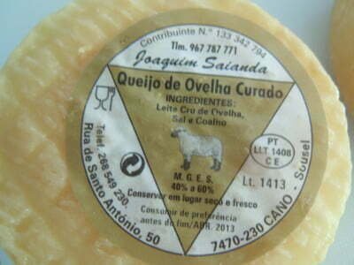 Restaurante Petisqueira Alentejana | Queijo Ovelha Meia Cura